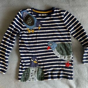 Striped Navy Kids Shirt